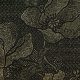 Жаккард хлопковый с напылением (черно-золотые цветения) (010726)