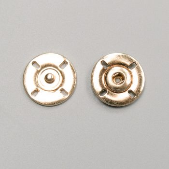 Кнопка пришивная, 21 мм, золото (004959)