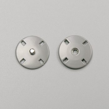 Кнопка пришивная 21 мм (серый) (008784)