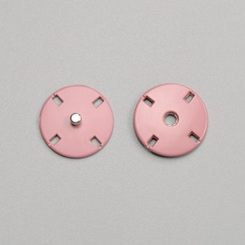 Кнопка пришивная 21 мм (розовый) (008785)