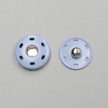 Кнопка пришивная, матовый голубой, 21 мм (010525)