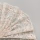 Кружево эластичное, св.розовый-молочный, 17 см (010885)