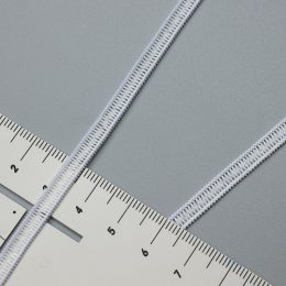 Белая бельевая резинка, 4.5 мм (011079) Белая бельевая резинка, 4.5 мм (011079)