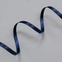 Лента атласная, темно-синий - navy, 6 мм, Corseteria (011188)