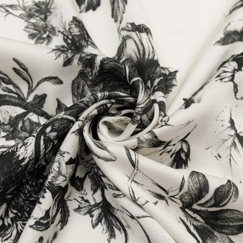 Штапель вискозный (графическая живопись) (011290)