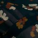 Жоржет вискозный (охристые цветы — видения) (011329)
