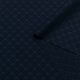 Сатин-жаккард сорочечный (узорчатые ромбы, темно-синий) (011352)
