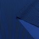 Габардин хлопковый костюмный (ярко-синий в полосочку) (011384)