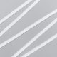 Резинка декоративная 9 мм, белый (цвет 001), 2735, M.Letizia (011427)