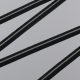 Резинка декоративная фигурная 11 мм, черный (цвет 170), 8038, M.Letizia (011429)