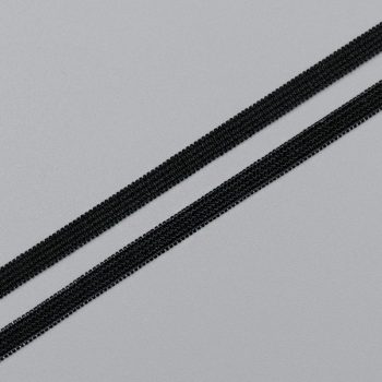 Резинка бельевая 4 мм, черный (цвет 170), 8129, M.Letizia (011430)