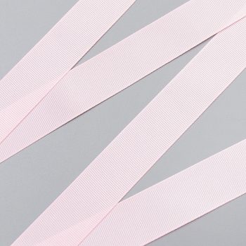Репсовая лента, светло-розовый - light pink, 25 мм, Corseteria (011546)