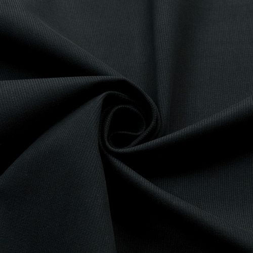 Хлопок костюмный дубль, черный-темно серый (011737)