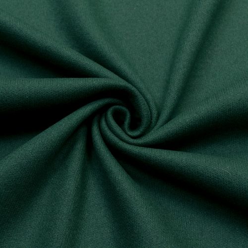 Трикотаж вязаный шерстяной, цвет петрольно-зеленый (011767)