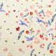 Ткань кади с цветочным рисунком, цвет ванильно-молочный (011841)