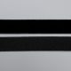 Резинка бретелечная, 15 мм, черный бархат (008307)