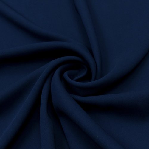 Ткань кади-стрейч, цвет темно-синий, регуляр (011935)