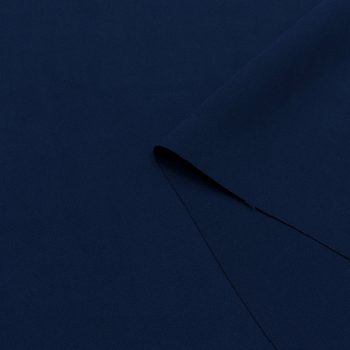 Ткань кади-стрейч, цвет темно-синий, регуляр (011935)