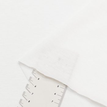 Трикотаж-вуаль хлопковый именной, белый меланж (012016)