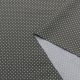 Габардин-стрейч хлопковый в горошек, винтажно-серый (012047)