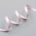 Лента атласная, светло-розовый - light pink, 9 мм, Corseteria (011910)
