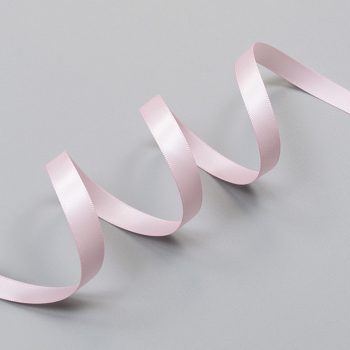 Лента атласная, светло-розовый - light pink, 9 мм, Corseteria (011910)
