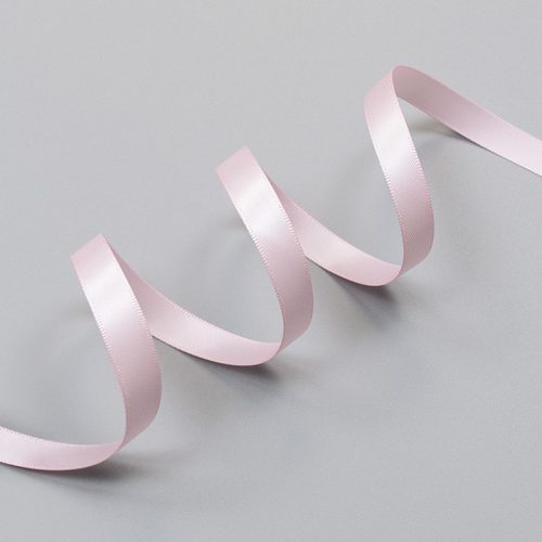 Лента атласная, светло-розовый - light pink, 9 мм, Corseteria (011910)