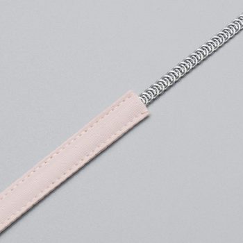 Чехол для корсетных косточек, 12 мм, серебристый пион (ARTA-F) (011988)