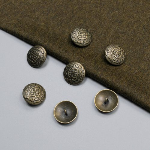 Пуговицы металлические, латунь, большой герб, 25 мм (012083)