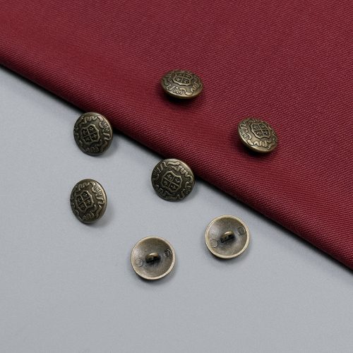 Пуговицы металлические, латунь, большой герб, 15 мм (012085)