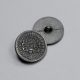 Пуговицы металлические, черный, монета, 23 мм (012093)