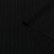 Шерсть костюмная стрейч с вискозой, черный в бордовую полоску (012244)