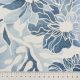 Футер-петля с цветочной графикой, молочно-голубой (012276)