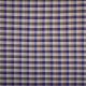 Сатин блузочный в пурпурно-синюю клетку виши (012285)