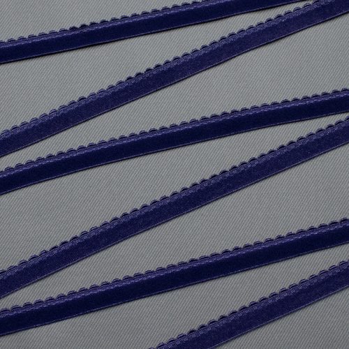 Резинка отделочная, темно-синий, 12 мм (4083/12) (009685)