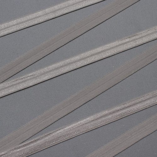 Резинка окантовочная, 15 мм, серый (Китай) (009796)