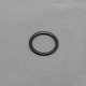 Кольцо металлическое для бюстгальтера, черный, 16 мм (6 NC/16) (008704)