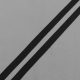 Репсовая лента PEGA, черный, 15 мм (008733)