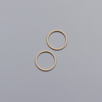 Кольцо металлическое, 18 мм, обжаренный миндаль, ARTA-F (011874)
