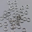 Кольцо металлическое для бюстгальтера, никель, 6 мм (011900)