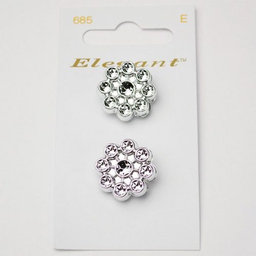 Пуговицы пластиковые Elegant, 19мм (003726)