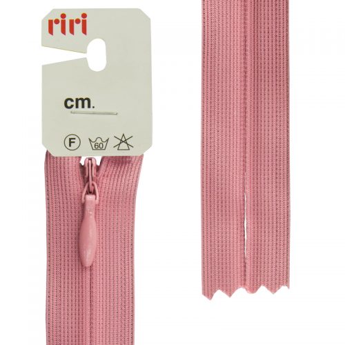 Молния потайная RiRi, 60 см, бледно-розовая, цвет 2420 (003221)