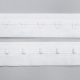 Застежка крючки и петли на ленте, 25 мм, белый (009086)