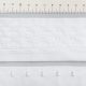 Застежка крючки и петли на ленте, 3 ряда, белый (ARTA-F) (009490)