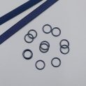 Кольцо металлическое для бюстгальтера, 11 мм, т. синий (ARTA-F) (009499)