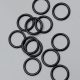 Кольцо металлическое для бюстгальтера, 11 мм, черный (ARTA-F) (009501)