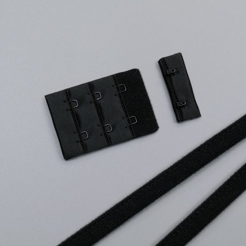 Застежка крючки и петли, 38 мм, 3 ряда, черный (ARTA-F) (010766)