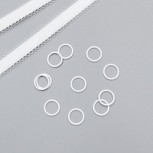 Кольцо металлическое для бюстгальтера, 11 мм, белый ARTA-F (009958)