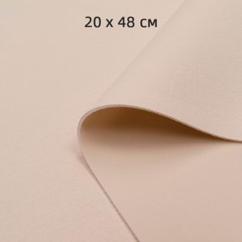 Поролон бельевой, 3 мм, серебристый пион 20х48 см (012337)