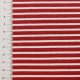 Трикотаж холодная вискоза, красно-белая полосочка (012359)